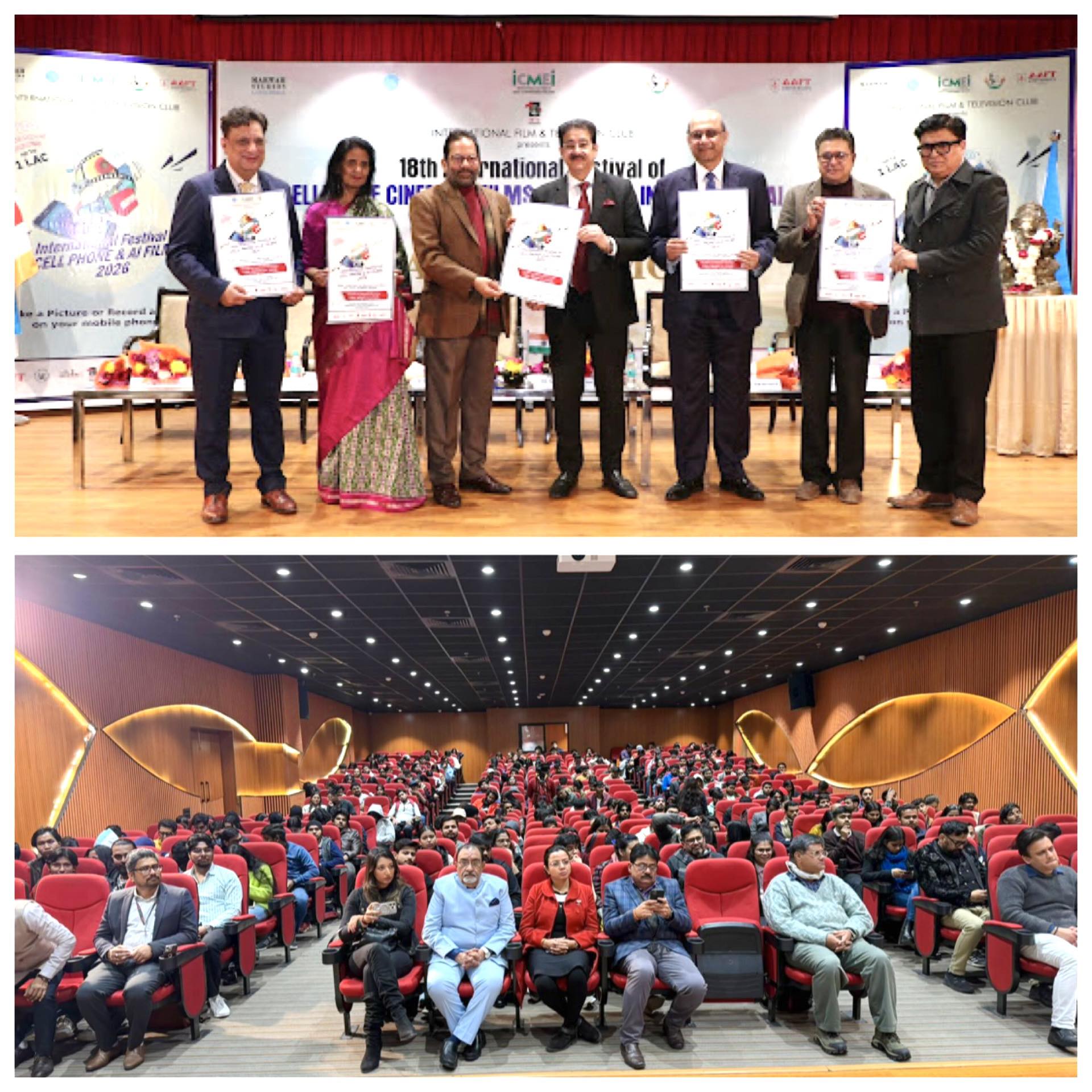 Poster Launched to Invite Global Entries for the 19th International Festival of Cellphone Cinema