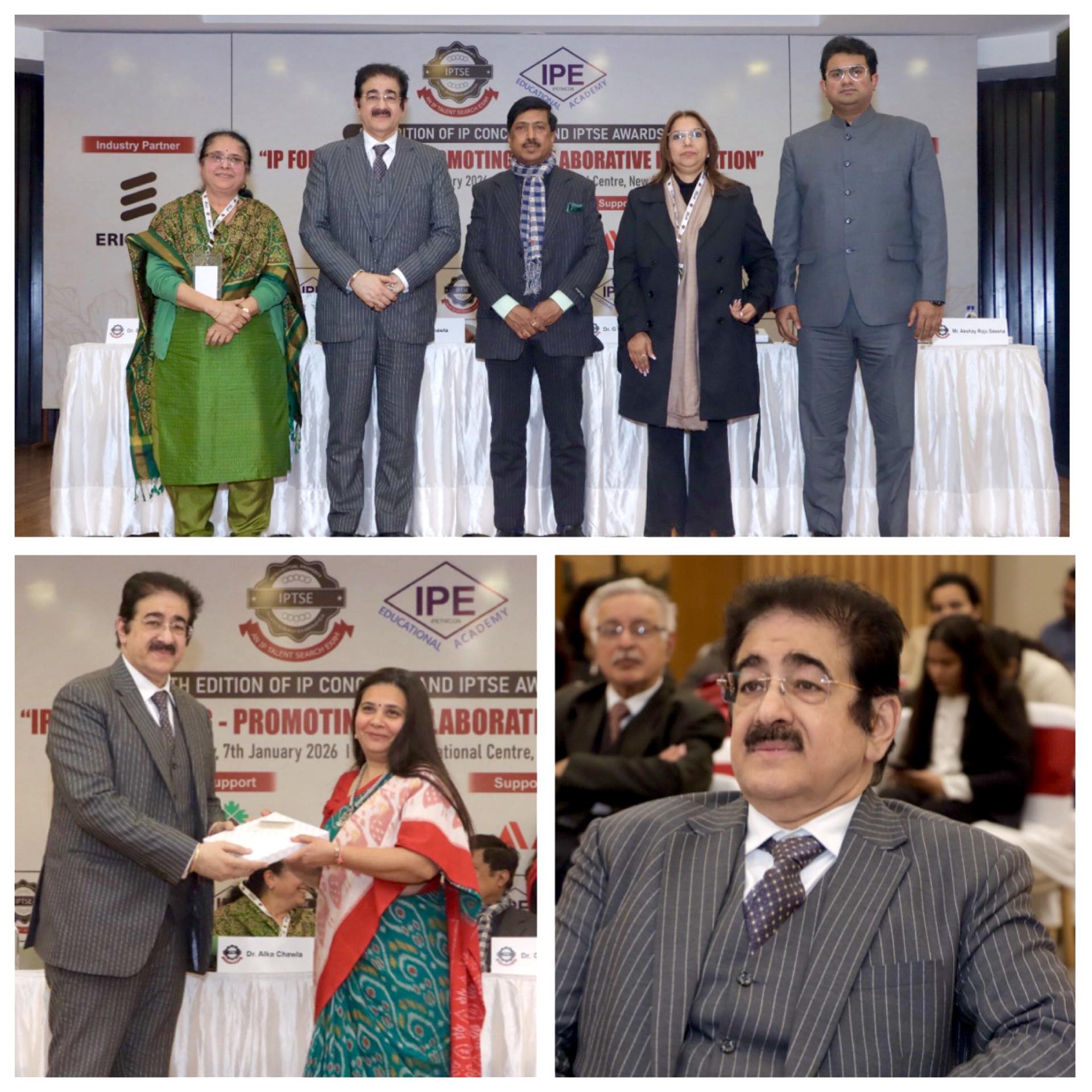 Dr. Sandeep Marwah Inaugurates IPTSE Conclave at India International Centre on Intellectual Property in the Digital Age