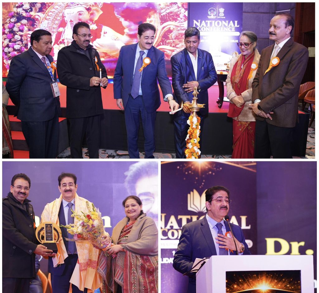 Dr Sandeep Marwah Inaugurates National Education Summit, Calls for a New Definition of Education Aligned with NEP