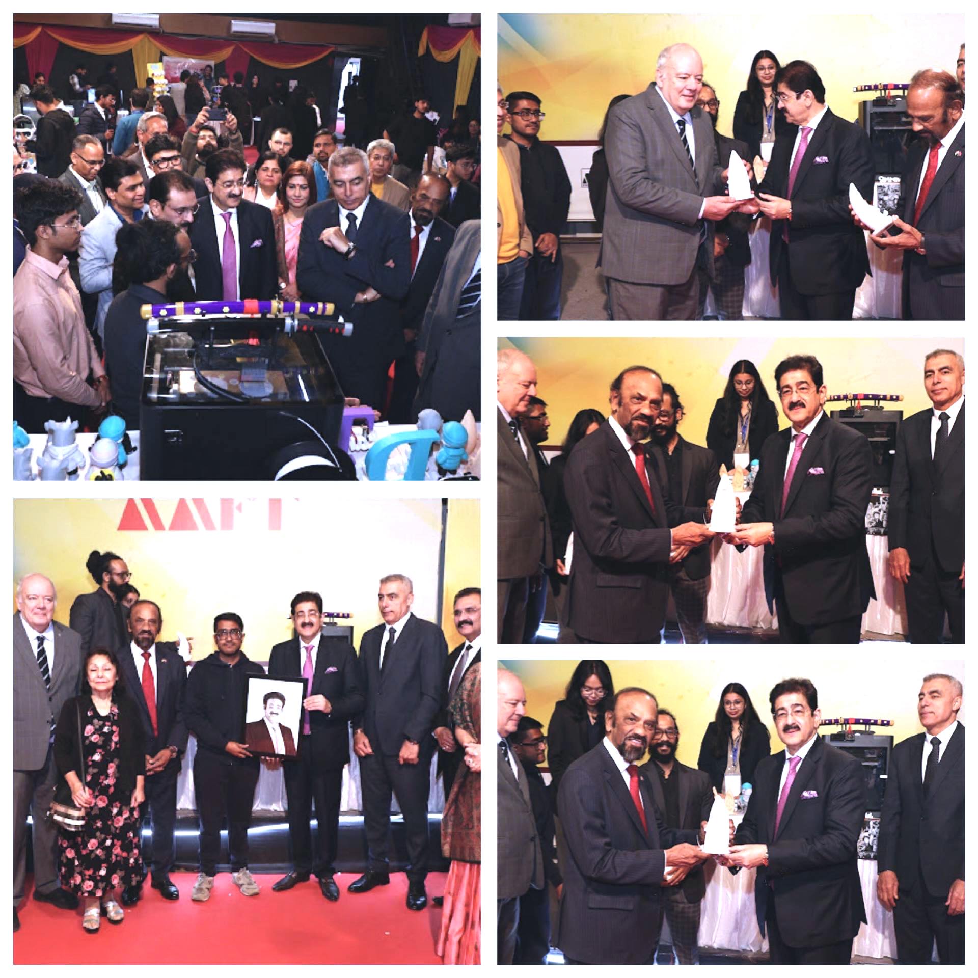 Exhibition by AAFT School of Animation Students Inaugurated with International Dignitaries at 14th Global Festival of Journalism & AVGC Noida 2026