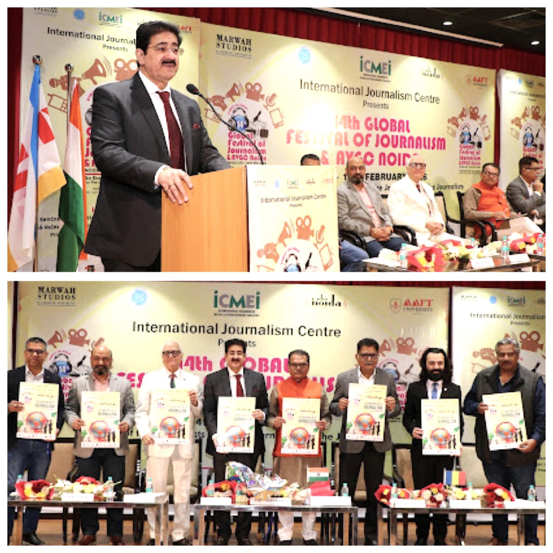 12th February – International Day of Journalism Celebrated with Grandeur During 14th Global Festival of Journalism & AVGC Noida 2026