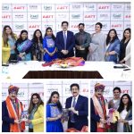 Dr. Sandeep Marwah Interacts with Awardees of Dr. Sarojini Naidu International Award for Working Women at Marwah Studios