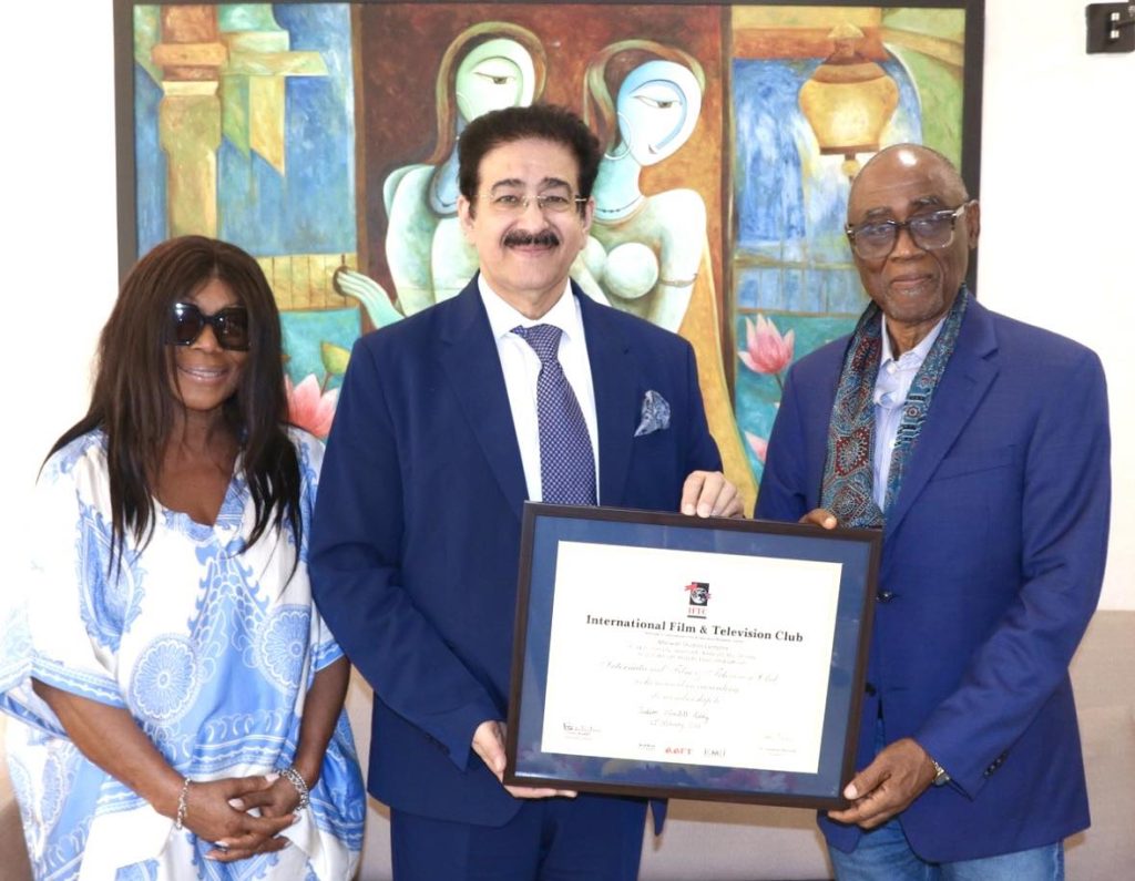 Founder of Africa Private Sector Summit Visits Marwah Studios, Praises Global Educational Initiatives