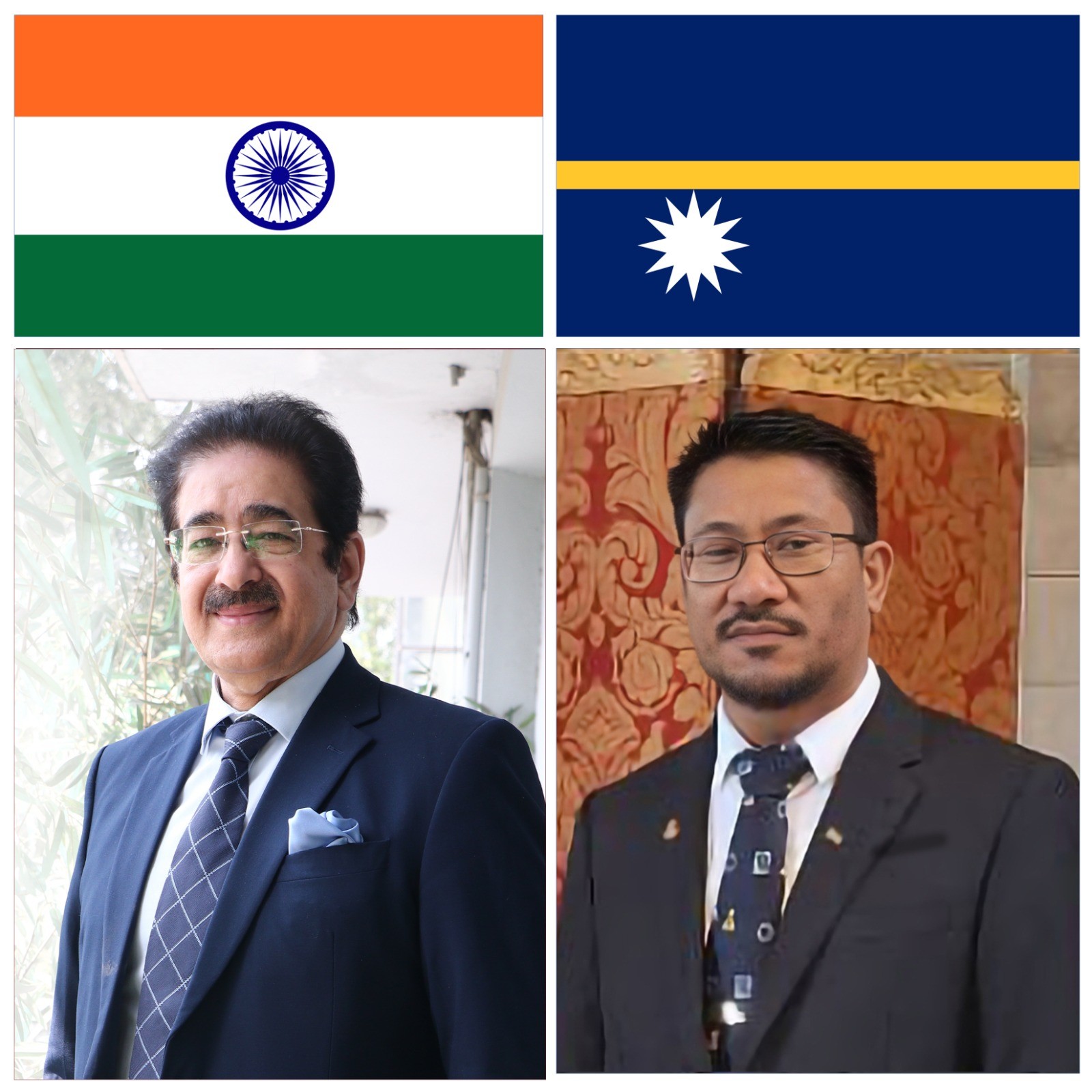 Dr. Sandeep Marwah Extends Congratulations to Nauru on Independence Day