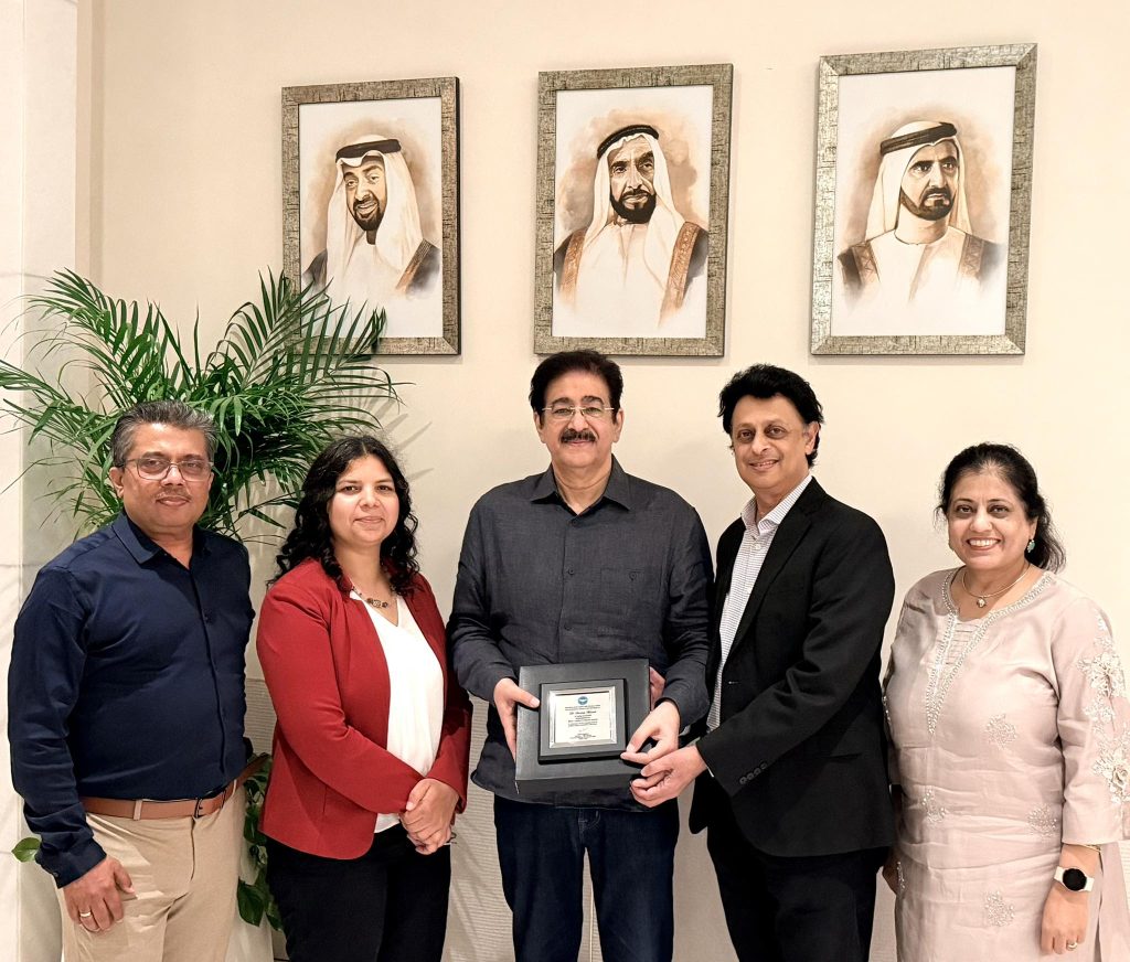 Dr. Sandeep Marwah Honoured in Dubai on His Nomination as Brand Ambassador of BRICS+ Fashion & Lifestyle Summit