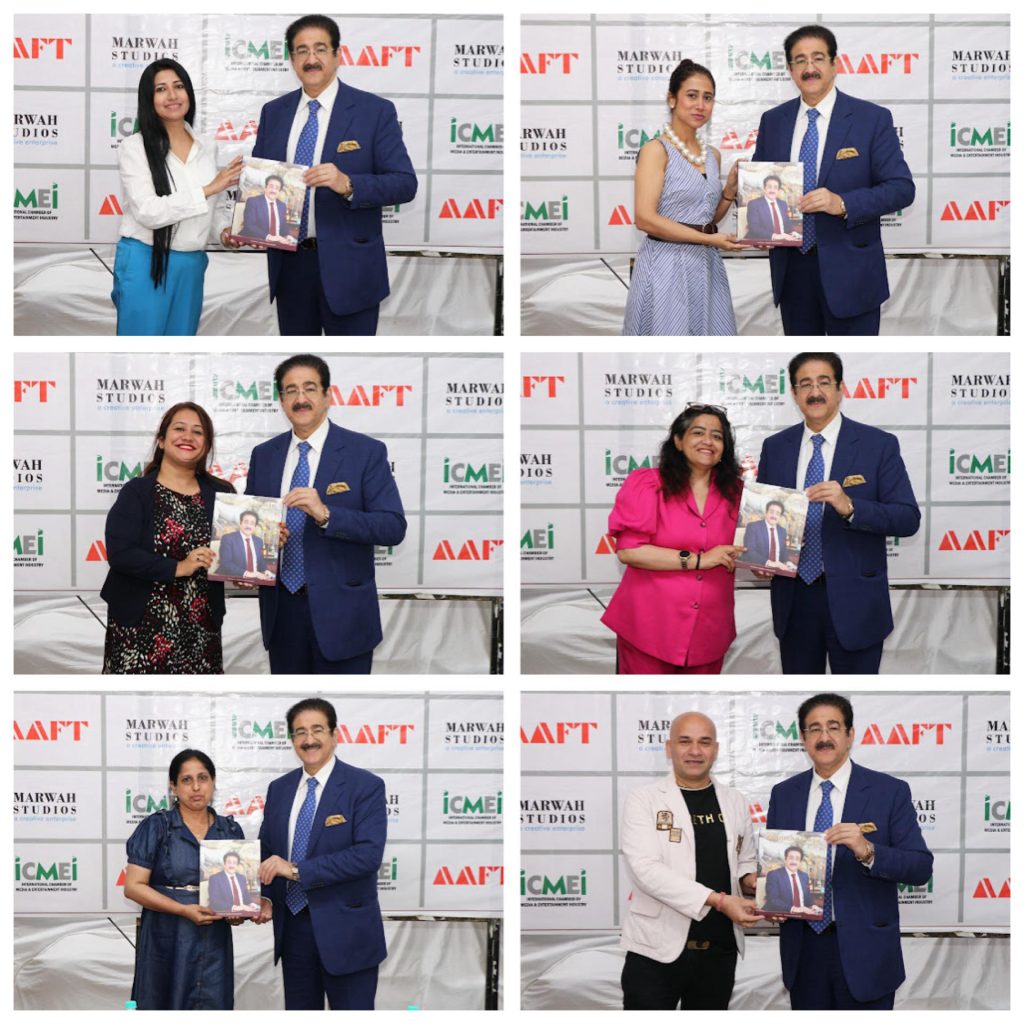 “Sandeep Marwah: The Architect of Aspirations” Presented to International Guests at Marwah Studios