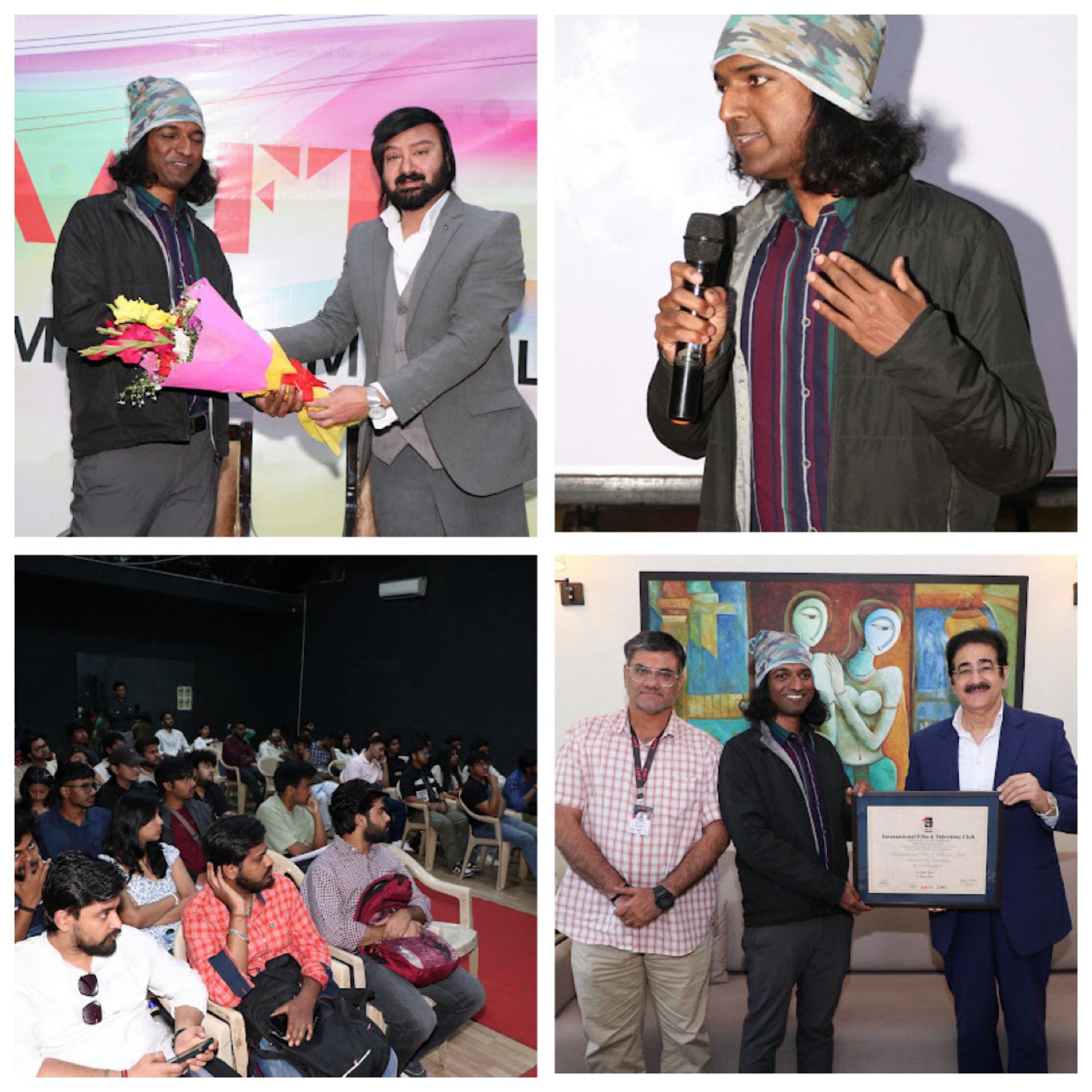 Workshop on “Artificial Intelligence in Filmmaking” by Dr. Alwin Anuse at AAFT