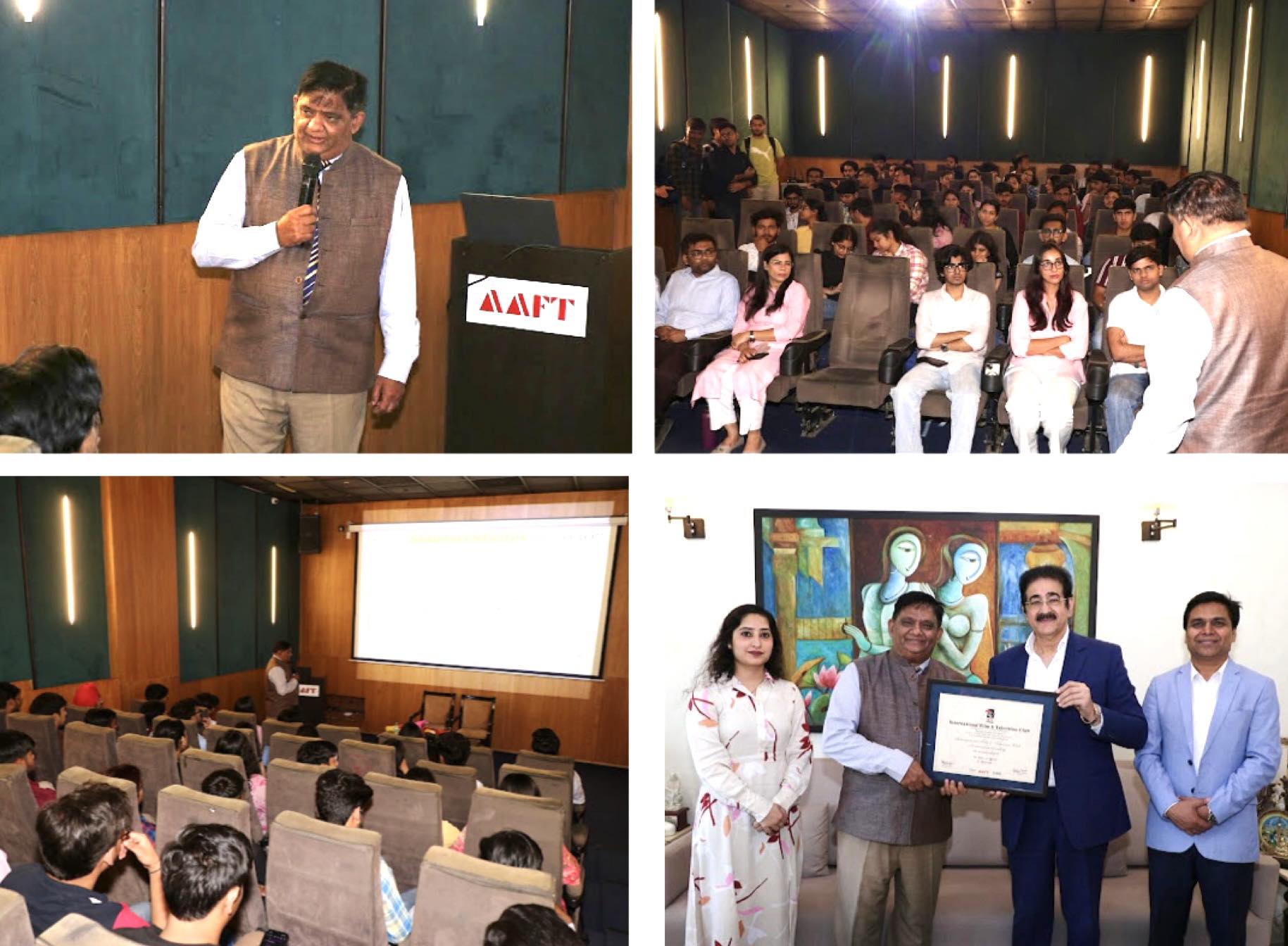 Insightful Workshop on “Business in the Next 25” by Dr. Mohan Lal Agarwal at AAFT