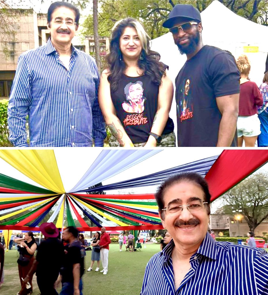 Sandeep Marwah Visits One Love Festival at British High Commission