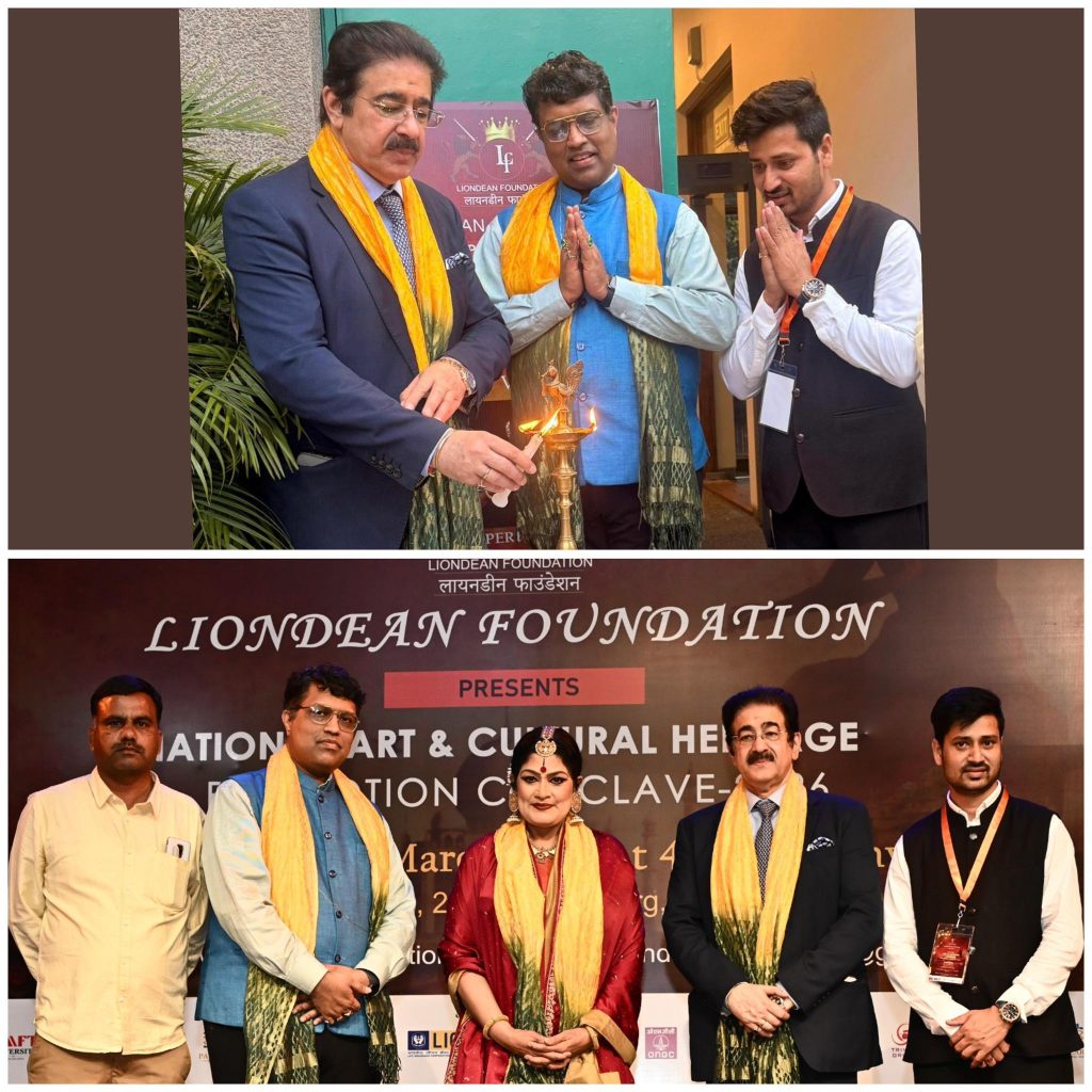 Sandeep Marwah Inaugurates Art & Cultural Evening at Triveni Kala Sangam