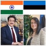 Dr. Sandeep Marwah Extends Congratulations to Estonia on National Day