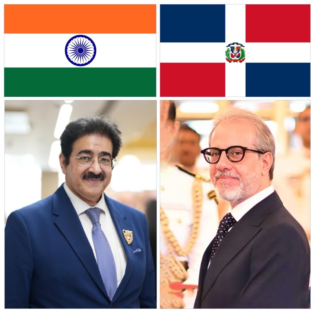 Dr. Sandeep Marwah Extends Congratulations to the Dominican Republic on Independence Day