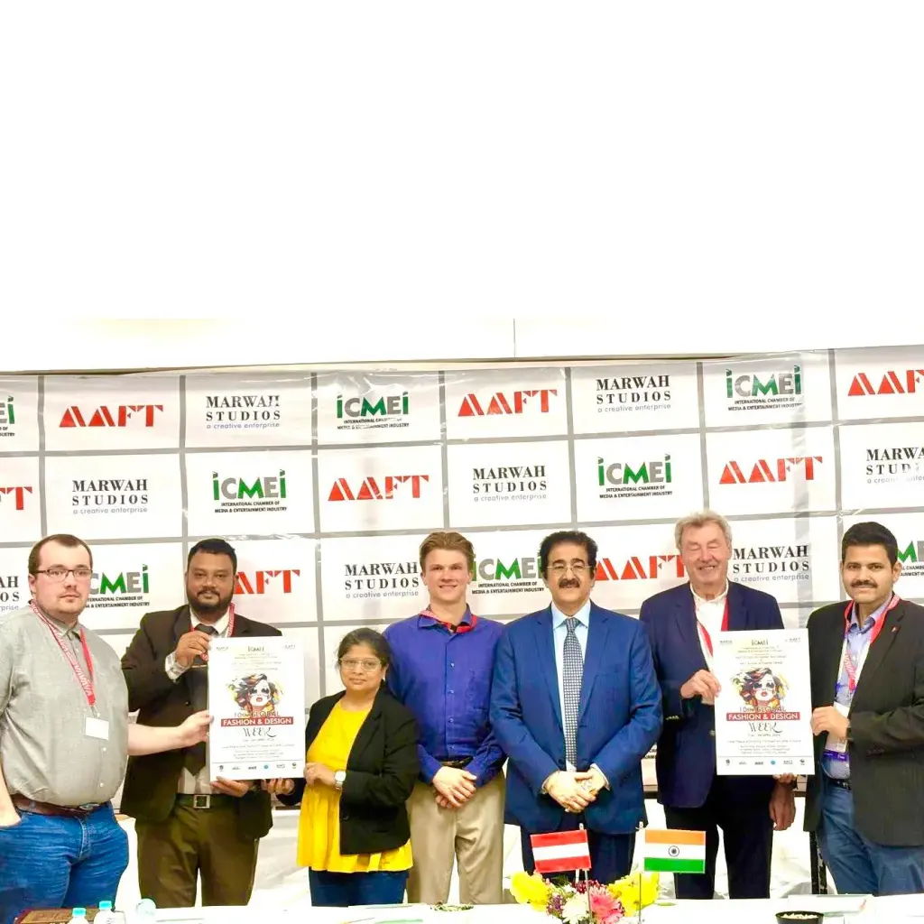Poster of 10th Global Fashion and Design Week 2026 Unveiled at Marwah Studios