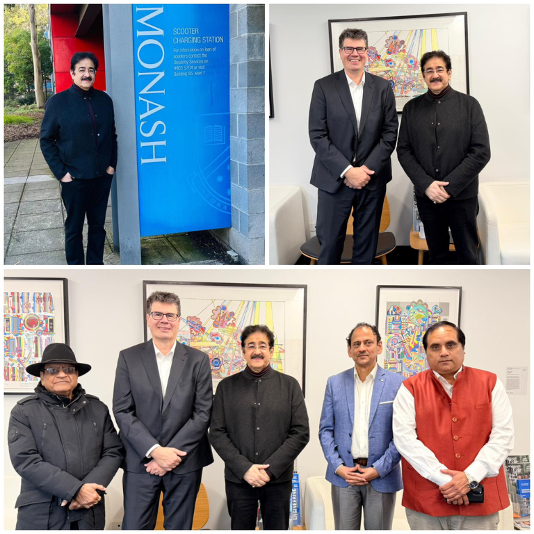 Monash University Invites Dr. Sandeep Marwah for Academic & Cultural Collaboration Dialogue