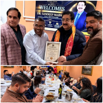 Dr. Sandeep Marwah Honoured by AMON Business Council in Melbourne for Global Contribution to Media, Entertainment & Education