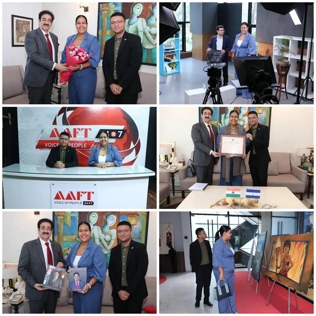 Embassy of Nicaragua Delegation Visits Marwah Studios; Strengthening Cultural Ties Between India and Nicaragua