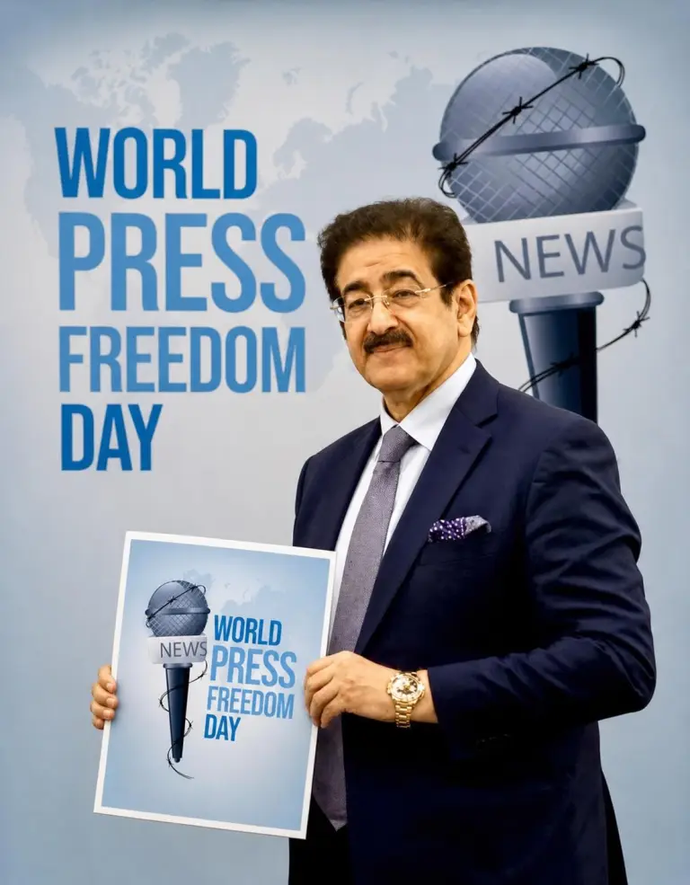 World Press Freedom Day Celebrated at Marwah Studios by International Chamber of Media and Entertainment Industry