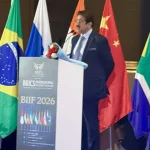 Sandeep Marwah Addresses BRICS International Investment Forum at Le Méridien on “Relations Through Art & Culture”