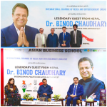 Historic Visit of Dr. Binod Chaudhary Inspires Future Business Leaders at Asian Business School