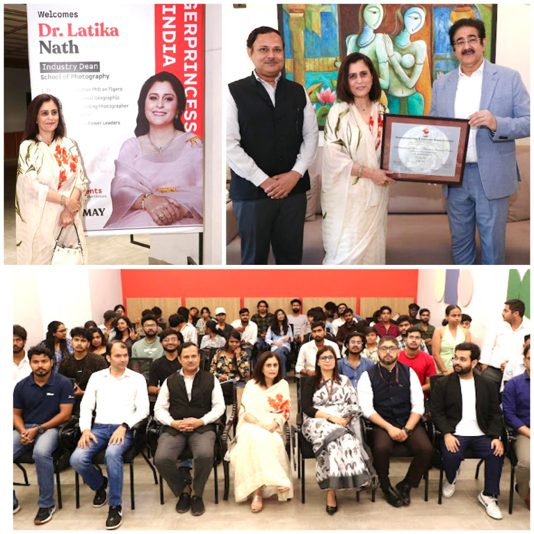 Renowned Wildlife Photographer Dr. Latika Nath Conducts Inspiring Workshop at AAFT School of Photography