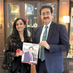 Renowned Laughter Yoga Master Piya Uppal from Canada Visits Marwah Studios