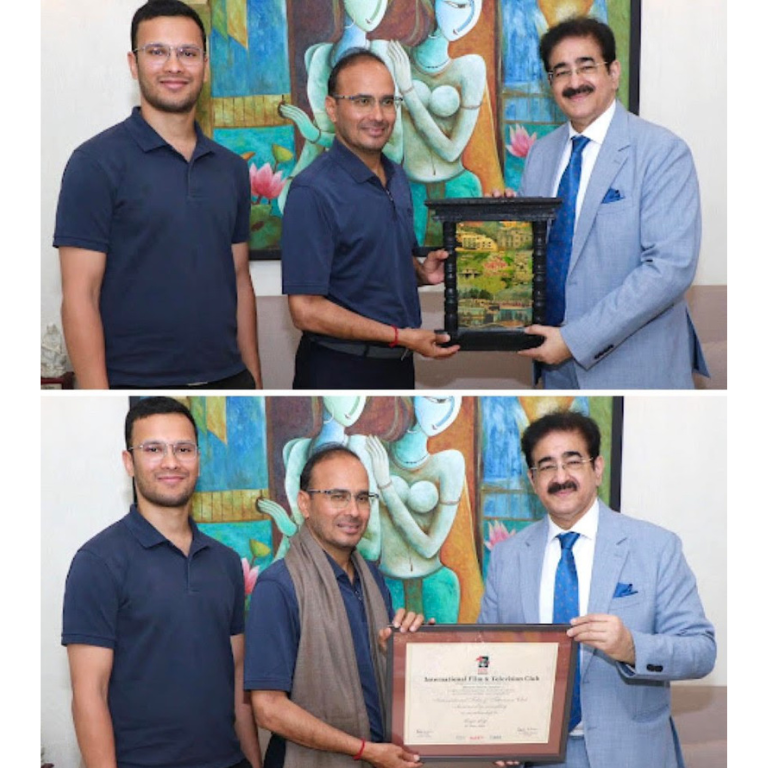 First Secretary of Embassy of India in Nepal Visits Marwah Studios
