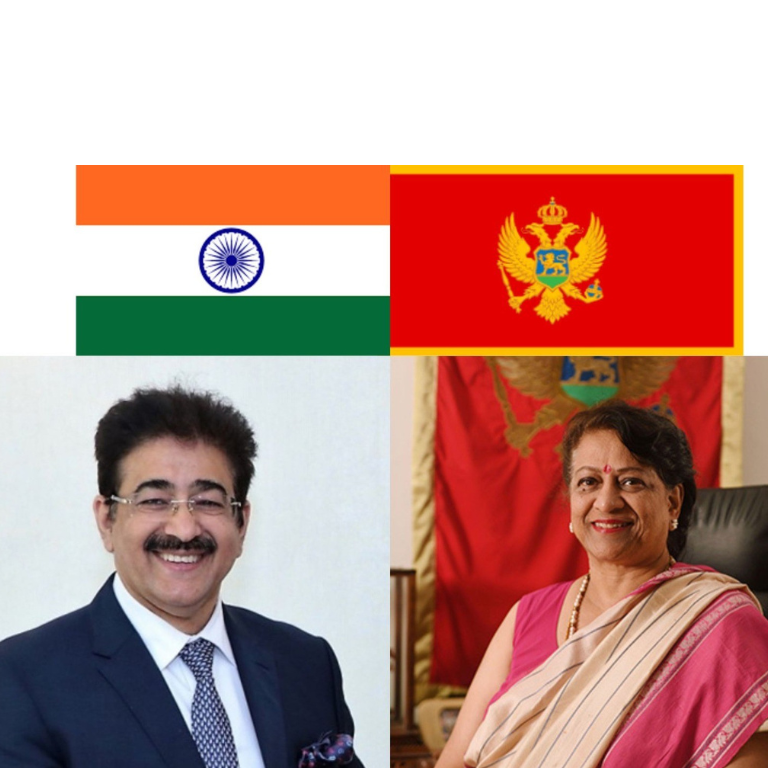 Dr. Sandeep Marwah Extends Greetings on the Independence Day of Montenegro