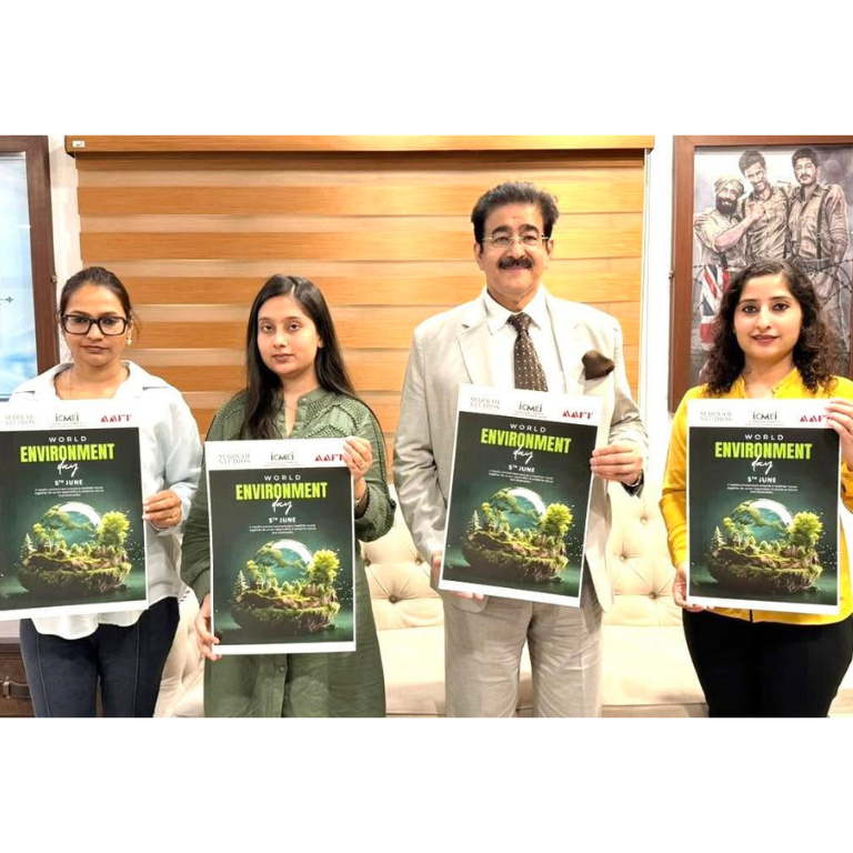 ICMEI and AAFT Celebrate World Environment Day with Poster Launch at Marwah Studios