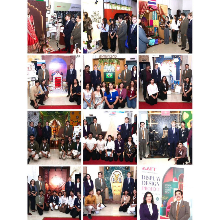 AAFT School of Interior Design Showcases Global Cultures Through Creative Exhibition at Marwah Studios