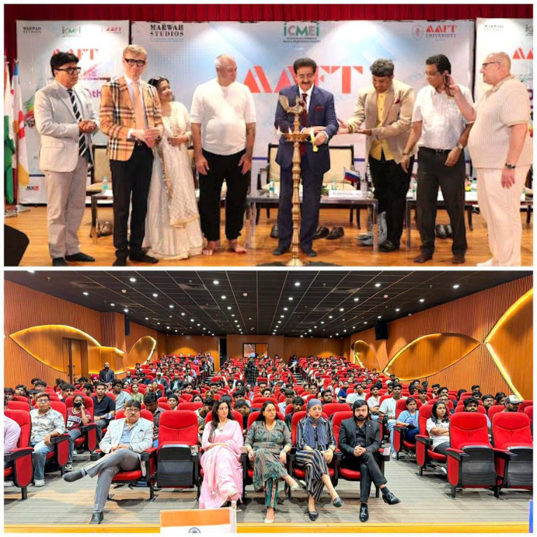 AAFT Inaugurates Its 129th Batch with Grandeur at Marwah Studios, Noida Film City