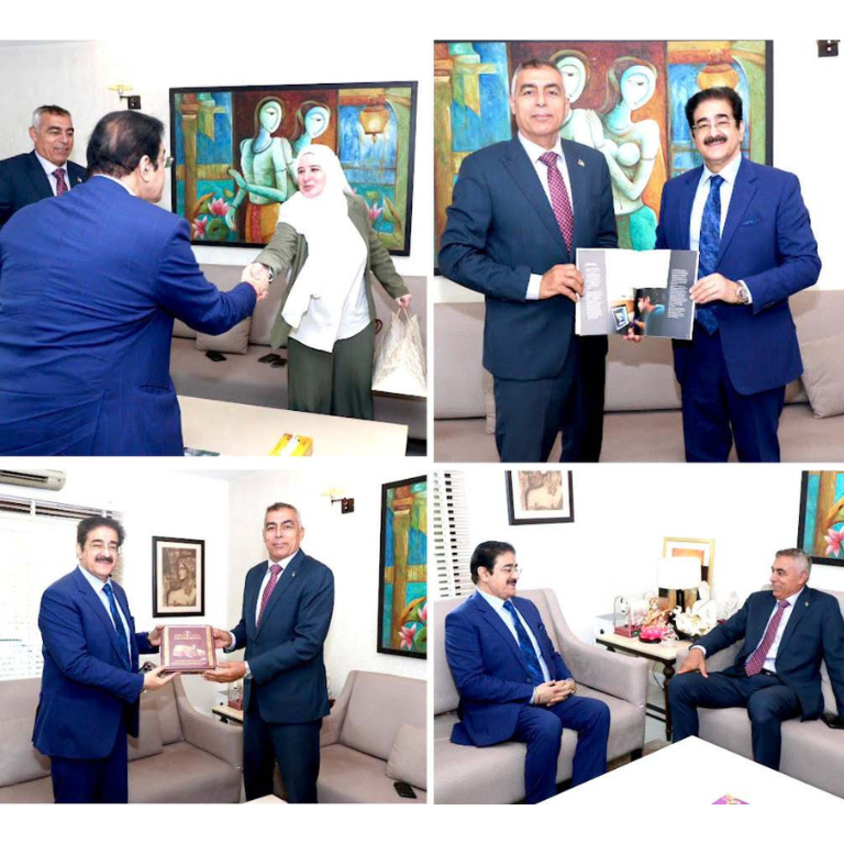 Ambassador of Palestine Visits AAFT to Explore Creative Education and Strengthen Cultural Cooperation
