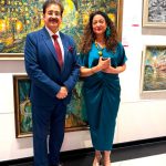 Dr. Sandeep Marwah Attends Inauguration of Alpana Kataria’s Solo Painting Exhibition “The Inward Eye – Journey Beyond Sight”