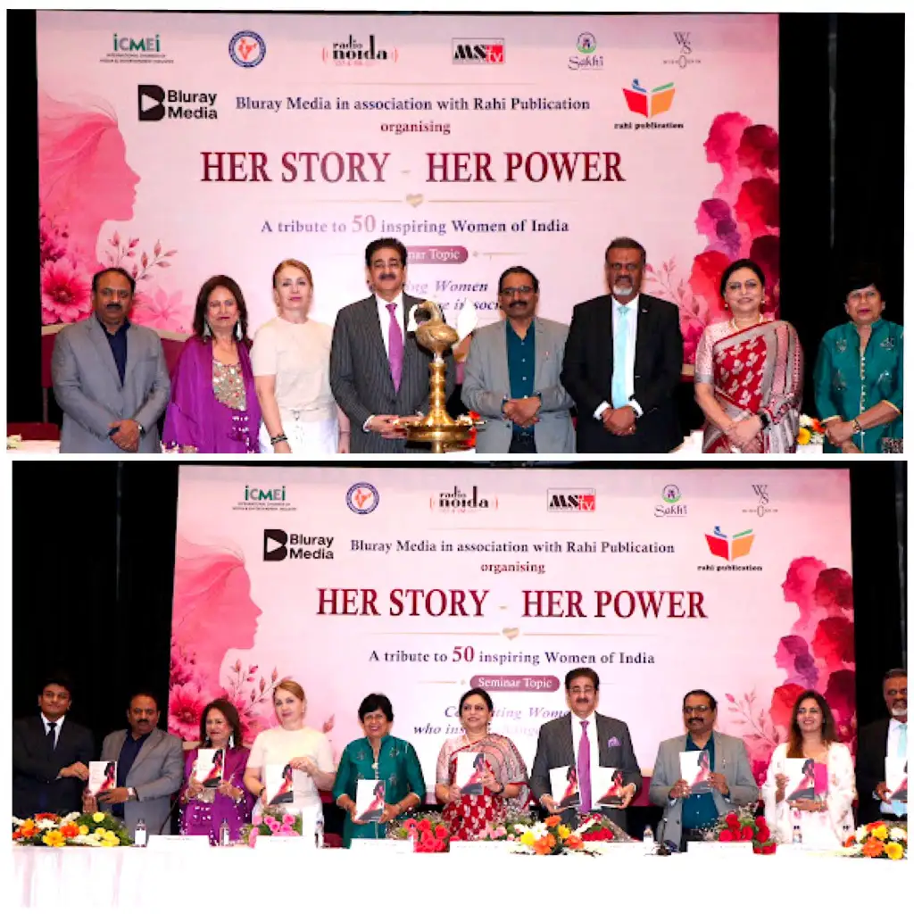 Dr. Sandeep Marwah Inaugurates Seminar on Women Empowerment and Launches Her Story Her Power at IIC