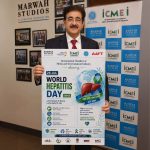 ICMEI and Rotary E-Club of Winter Haven Observe World Hepatitis Day at Marwah Studios