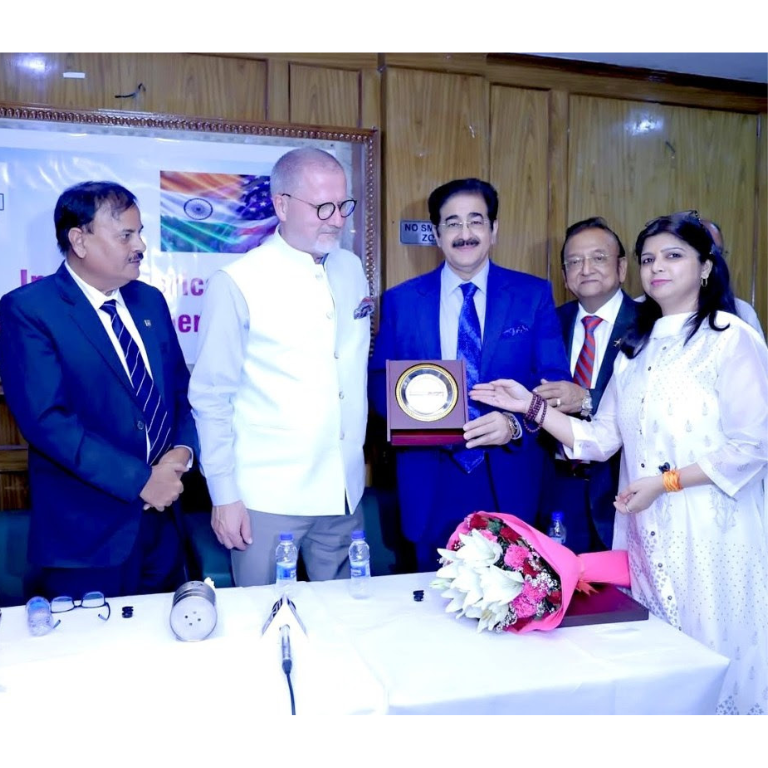 Dr. Sandeep Marwah Honoured by Indo American Business Chamber for Strengthening India–US Creative Business Relations