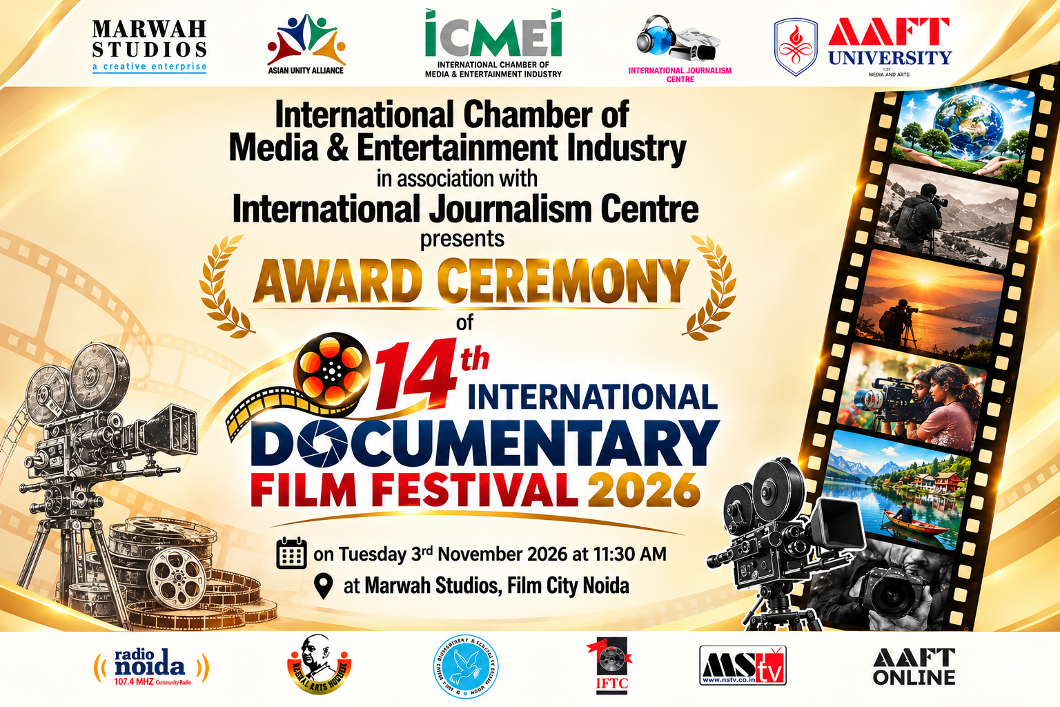 🎬 14th International Documentary Film Festival 2026