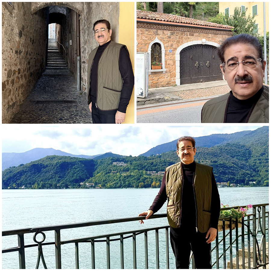 Dr. Sandeep Marwah Visits Morcote, Switzerland, to Explore Lakeside Heritage and Cultural Tourism